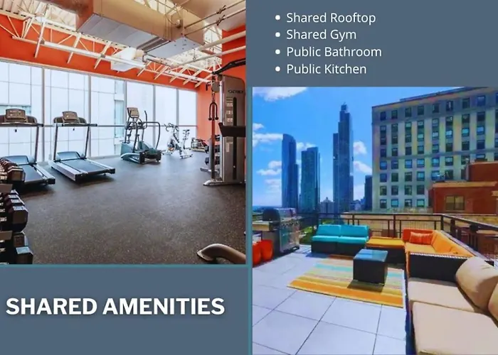 Hébergement de vacances Downtown Penthouse - Mich Ave 2bd Gym And Views #12 *